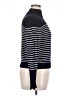 ASOS 100% Viscose Stripes Black Turtleneck Sweater Size 14 - photo 4