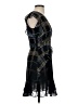 Bar III 100% Polyester Plaid Black Cocktail Dress Size 0 - photo 4