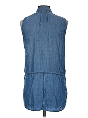 SNEAK PEEK Sleeveless Button-Down Shirt (view 2)