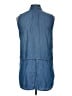SNEAK PEEK 100% Lyocell Blue Sleeveless Button-Down Shirt Size M - photo 2