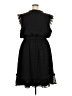 Ann Taylor LOFT 100% Polyester Polka Dots Black Casual Dress Size 22 - photo 2