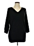 Unbranded Black 3/4 Sleeve T-Shirt Size L (estimated) - photo 1