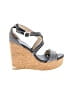 Jimmy Choo Blue Wedges Size EU 40 - photo 1