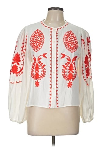 Zara Long Sleeve Blouse (view 1)