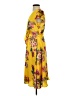 Julia Jordan 100% Polyester Tropical Yellow Casual Dress Size 2 - photo 5