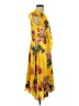 Julia Jordan 100% Polyester Tropical Yellow Casual Dress Size 2 - photo 4