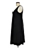 Metro7 Solid Black Casual Dress Size M - photo 5