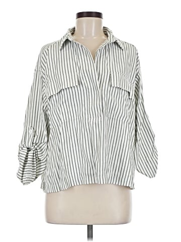 Max Studio 3/4 Sleeve Blouse (view 1)