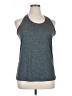 Nike 100% Polyester Gray Sleeveless T-Shirt Size XL - photo 1