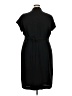 Amanda Smith Solid Black Cocktail Dress Size 22 - photo 2