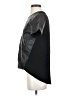 Neiman Marcus 100% Leather Black Short Sleeve Blouse Size XS - photo 5