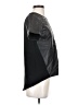 Neiman Marcus 100% Leather Black Short Sleeve Blouse Size XS - photo 4