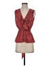 Max Studio 100% Polyester Red Sleeveless Blouse Size XS - photo 1