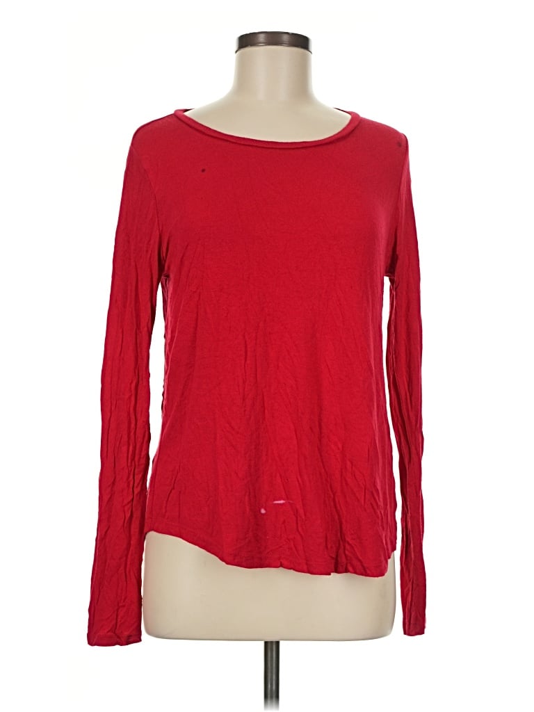 Pre-owned Aéropostale Long Sleeve T-shirt In Red