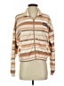 Roxy 100% Polyester Stripes Tan Jacket Size S - photo 1