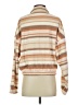 Roxy 100% Polyester Stripes Tan Jacket Size S - photo 2