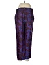 J.Crew Floral Purple Casual Pants Size 8 - photo 2