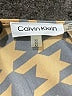 Calvin Klein 100% Polyester Houndstooth Tan Long Sleeve Blouse Size M - photo 7
