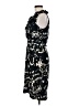 Just... Taylor Print Black Cocktail Dress Size 6 - photo 5