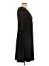 Eddie Bauer Solid Black Casual Dress Size L (tall) - photo 4