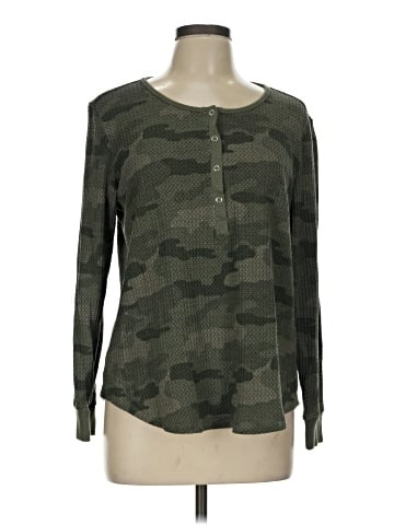 Como Vintage Long Sleeve Henley (view 1)