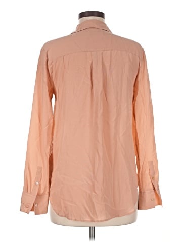 Everlane Long Sleeve Silk Top (view 2)