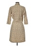 J. McLaughlin Print Tan Casual Dress Size M - photo 2