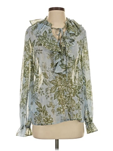 BCBGMAXAZRIA Long Sleeve Blouse (view 1)