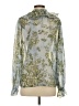 BCBGMAXAZRIA 100% Polyester Green Long Sleeve Blouse Size S - photo 2