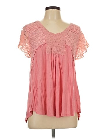 Live and Let Live Short Sleeve Blouse (view 1)