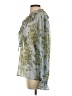 BCBGMAXAZRIA 100% Polyester Green Long Sleeve Blouse Size S - photo 5
