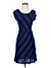 One Clothing Stripes Blue Casual Dress Size S - photo 1