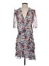 Veronica Beard 100% Silk Floral Blue Cocktail Dress Size 2 - photo 1