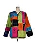 Indigo Moon Graphic Green Jacket Size 1X - photo 1