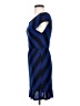 One Clothing Stripes Blue Casual Dress Size S - photo 5