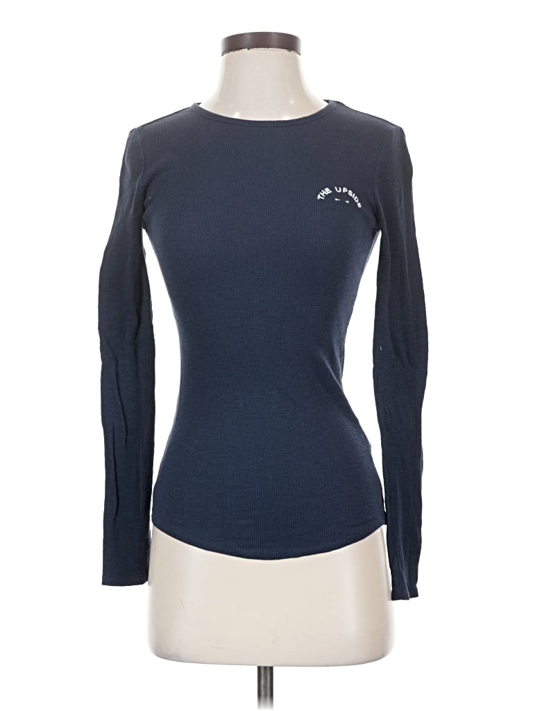 Pre-owned The Upside Long Sleeve T-shirt In Blue