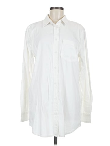 Gap Long Sleeve Button-Down Shirt (view 1)
