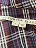 Veronica Beard Plaid Blue Long Sleeve Blouse Size 6 - photo 7