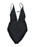 Andie Solid Black One Piece Swimsuit Size L - photo 1