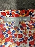 Daniel Rainn Floral Orange Red Short Sleeve Blouse Size L - photo 7