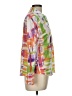 David Cline Color Block Orange Long Sleeve Blouse Size L - photo 4