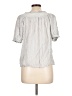 Old Navy Gray Short Sleeve Blouse Size L - photo 2