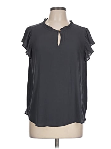 Ann Taylor LOFT Short Sleeve Blouse (view 1)