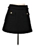 J.Crew Tweed Black Wool Skirt Size 6 - photo 1