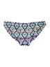 No Boundaries Print Blue Swimsuit Bottoms Size L - photo 2