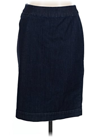 Coldwater Creek Denim Skirt (view 1)