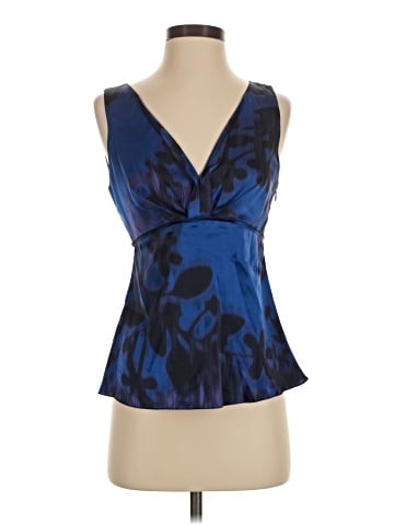 Elie Tahari Sleeveless Silk Top (view 1)