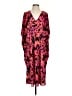 Natori Tropical Floral Pink Cocktail Dress Size S - photo 1
