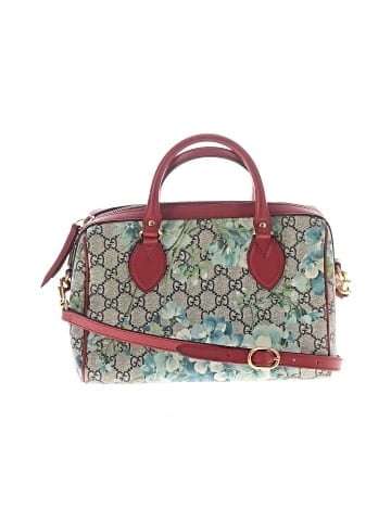 Gucci Outlet Supreme Monogram Blossom Mini Boston Bag (view 1)