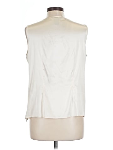 Doncaster Collection Sleeveless Silk Top (view 2)